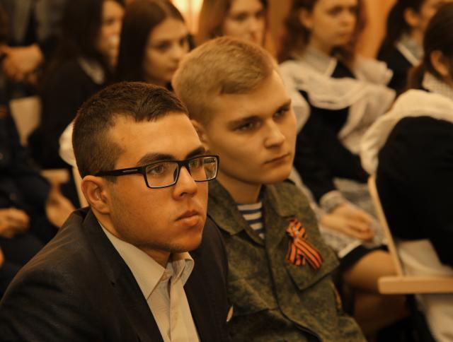 Участники проекта  «Живая эстафета памяти» в Саранске