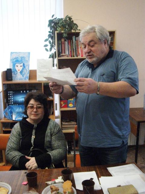 Артист театра "Самарская площадь" Геннадий Муштаков в гостях у "Лиры"
