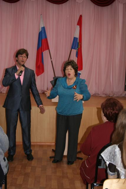 Встреча в школе № 3 г. Чапаевска.