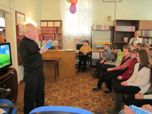Встреча в детской библиотеке №15