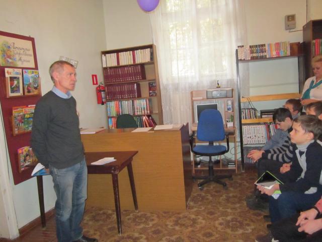 Встреча в детской библиотеке №15
