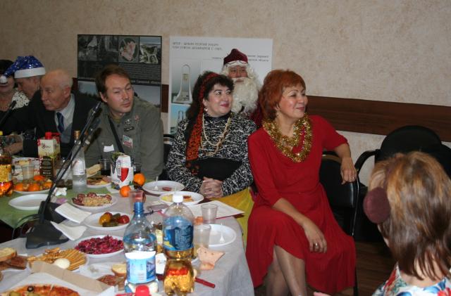 Весело встретили Новый год