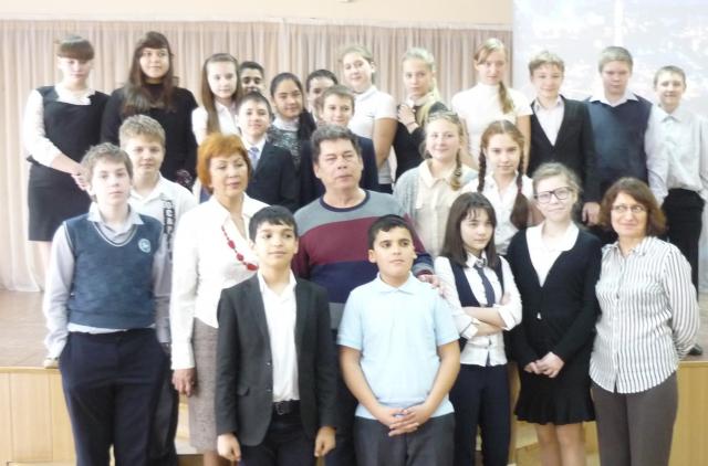 Новые встречи со школьниками